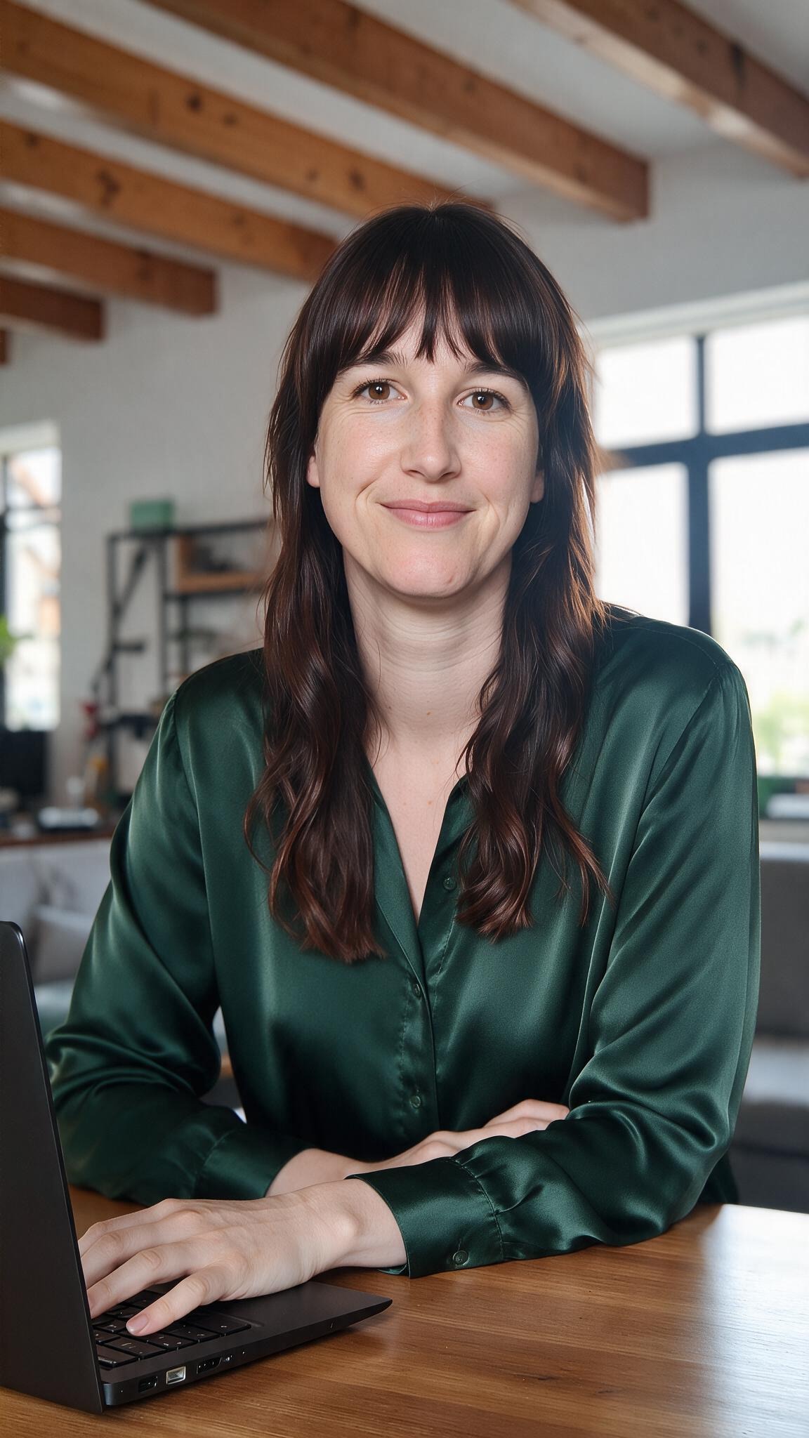 Stefanie Tscholitsch entwickelt individuelle Webseiten für selbstständige Frauen